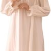 41IeH5JGbXL._AC_SL1001 Cotton Nightgown for Women Vintage Palace Sleepwear