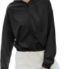 Women's UPF 50+ UV Sun Protection Cropped Jackets Athletic Running Workout Shirts Zip Up Hoodie Outdoor Jackets