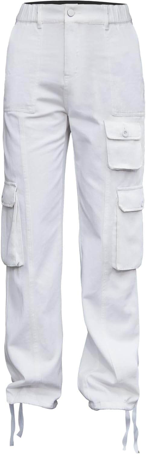 Women's Hiking Cargo Pants Joggers Cotton Casual Military Army Combat Work Pants with 7 Pockets