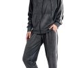 517sbSbAJXL._AC_SL1200 Womens Jogging Suits Sets Running Velour Outfit Zipper Warm Up 2 Pieces Hoodie and Pant Tracksuit