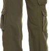 Women's Hiking Cargo Pants Joggers Cotton Casual Military Army Combat Work Pants with 7 Pockets