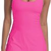 Tennis Dress for Women Workout Dress with Built-in Bra & Shorts Pockets Athletic Dress for Exercise Golf Dresses