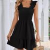 Sun Dresses for Women 2024 Cute Summer Beach Dresses Casual Vacation Outfits Coverup Dress