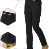 Women's Hiking Pants Quick Dry Lightweight Cargo Pants with 6 Pockets UPF 50+ Work Outdoor Golf Walking