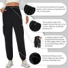 Womens Cargo Pants Stretchy High Waisted Joggers Baggy Casual Drawstring Sweatpants with Pockets Hiking Pant