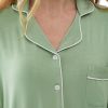 918D4mm9iJL._AC_SL1500 Womens Bamboo Viscose Sleep Shirt Long Sleeve Button Down Nightgowns Boyfriend Nightshirt S-XXL